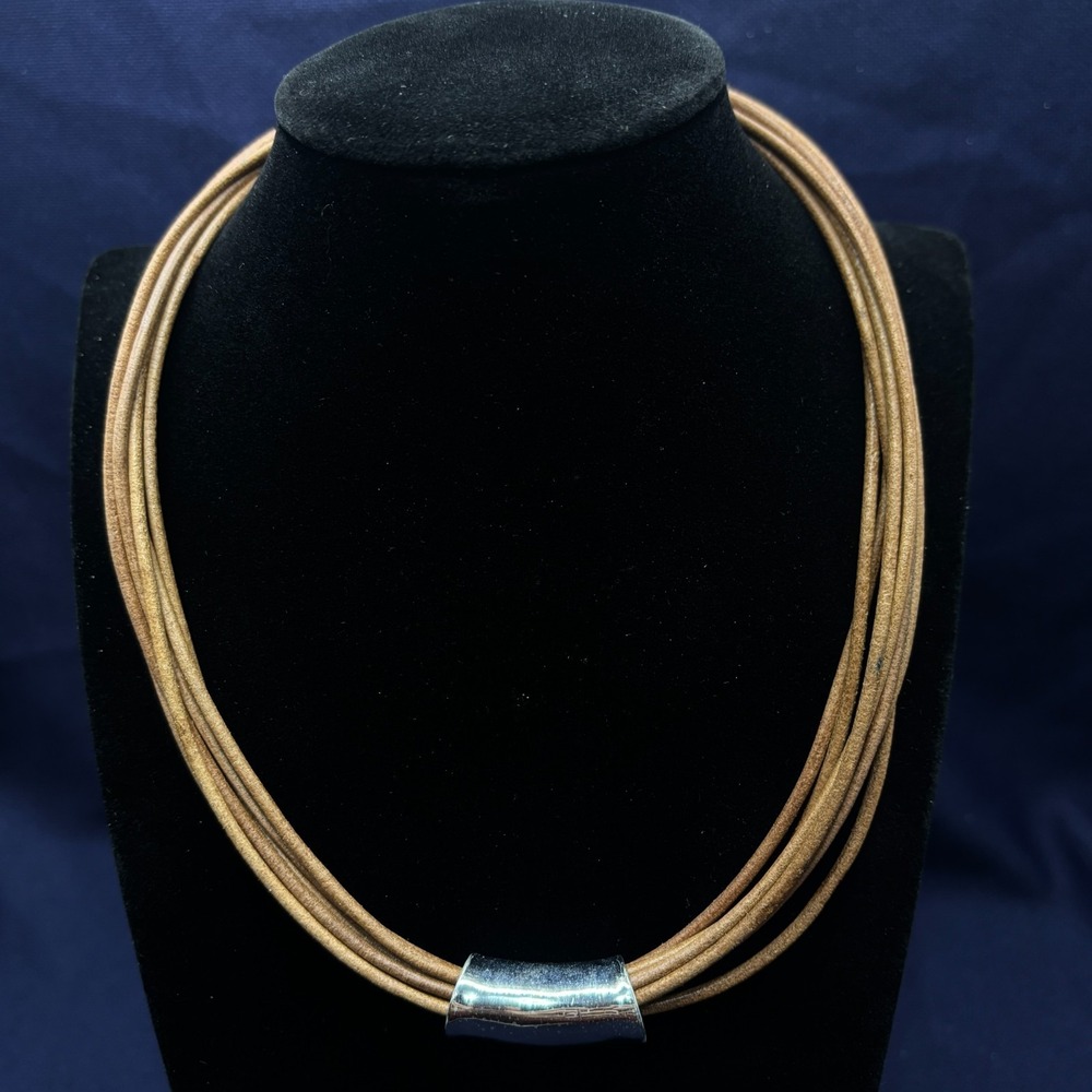 Nine & Co 15" Cord Pendant Necklace Lobster Claw Closure‎